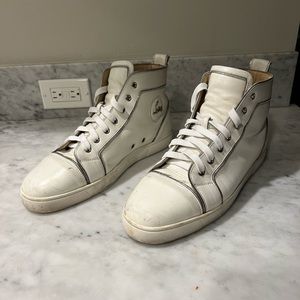 Christian Louboutin Men’s High Top Sneakers